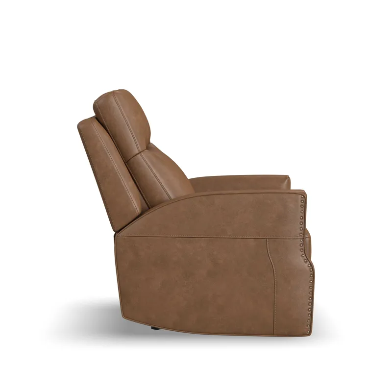 Power Gliding Recliner with Power Headrest and Lumbar