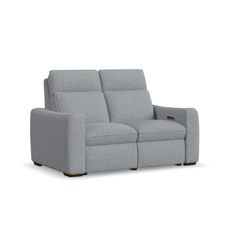 Power Reclining Loveseat with Power Headrest & Lumbar