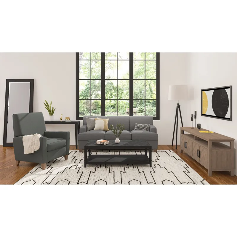 Chevron Rectangular Coffee Table