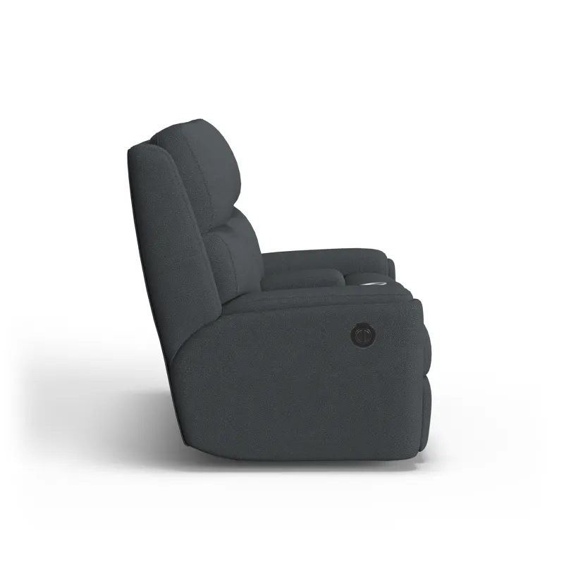 Power Reclining Loveseat with Console