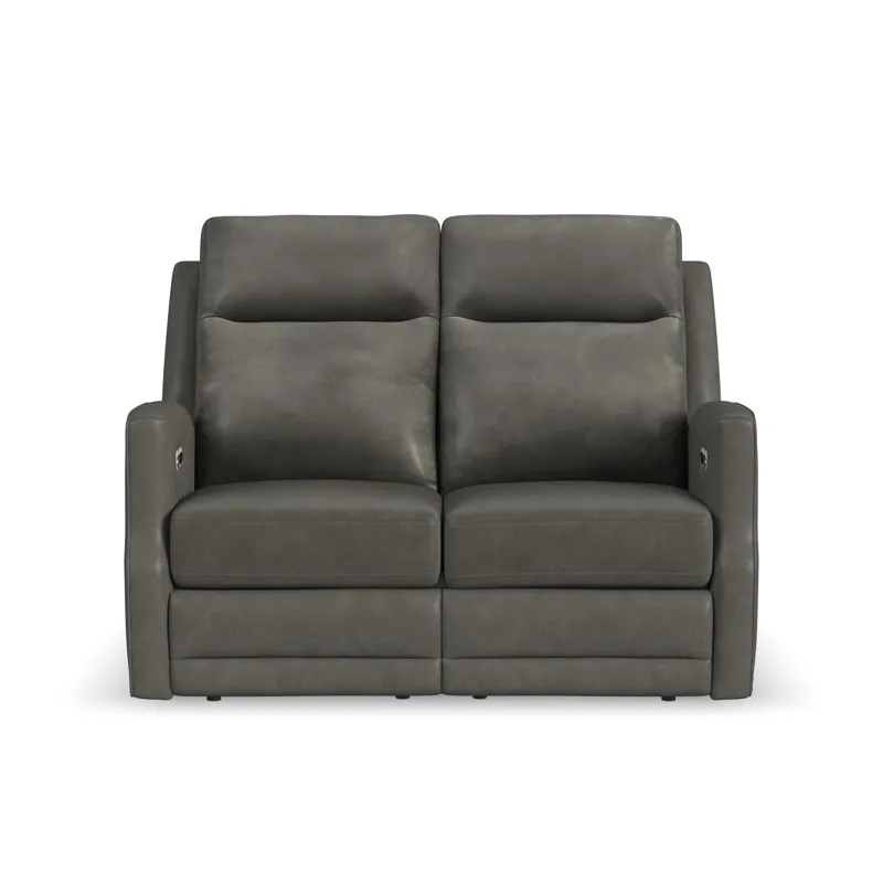 Power Reclining Loveseat with Power Headrests and Lumbar