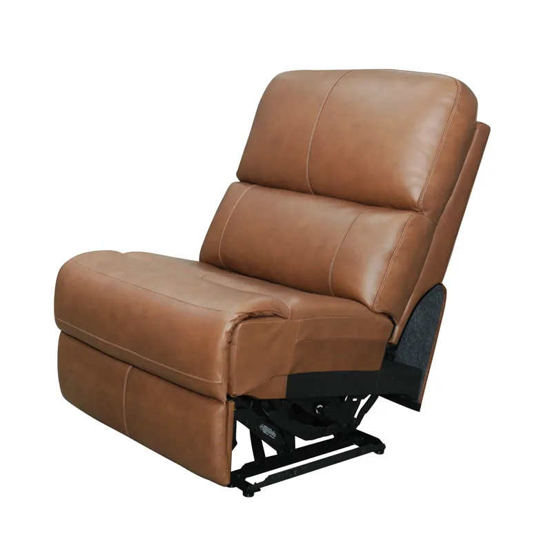 Armless Power Recliner with Power Headrest & Lumbar