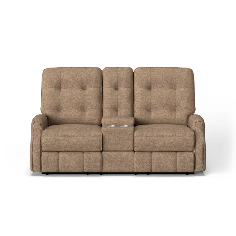 Power Reclining Loveseat with Console