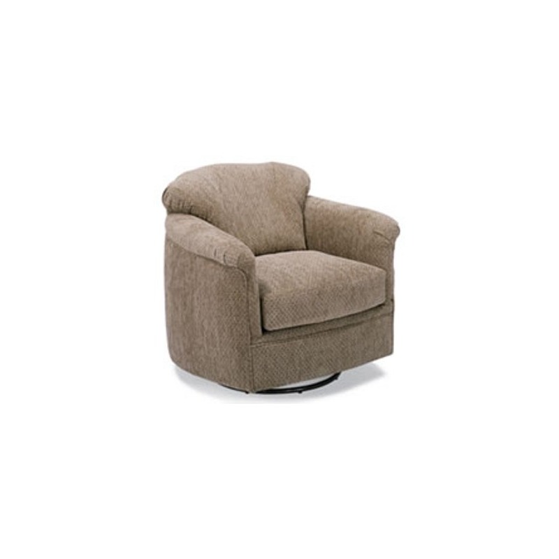 Lombard Fabric Swivel Glider