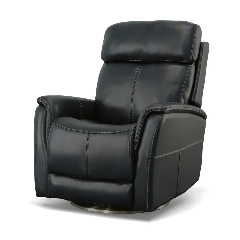 Power Swivel Recliner with Power Headrest