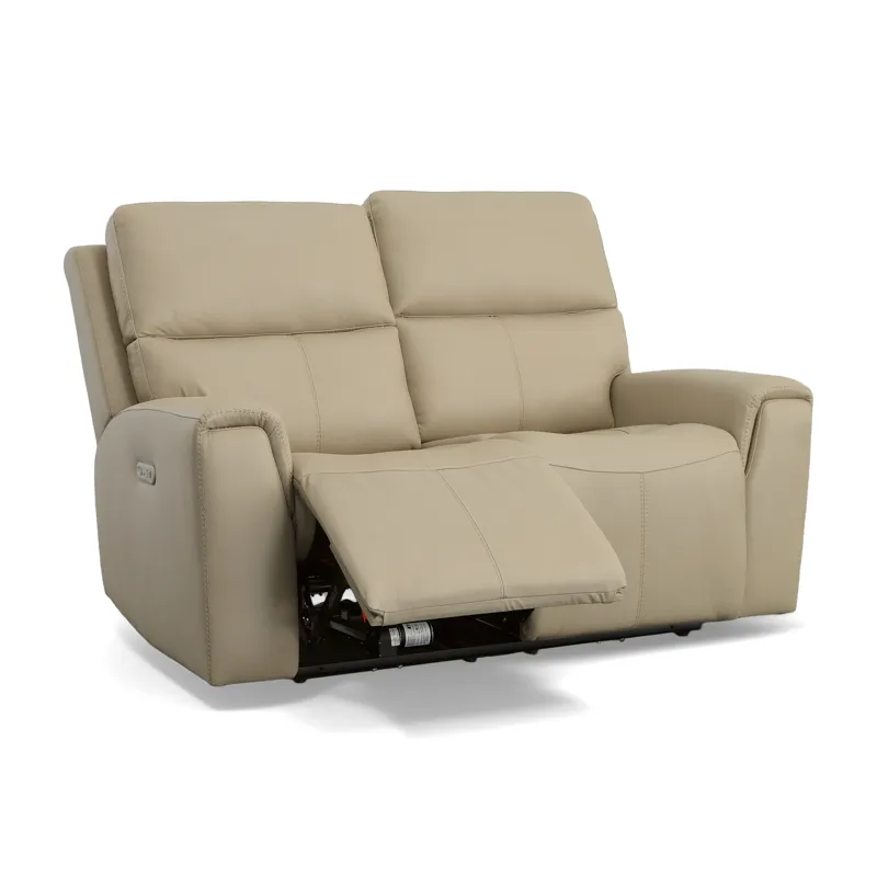 Power Reclining Loveseat with Power Headrests