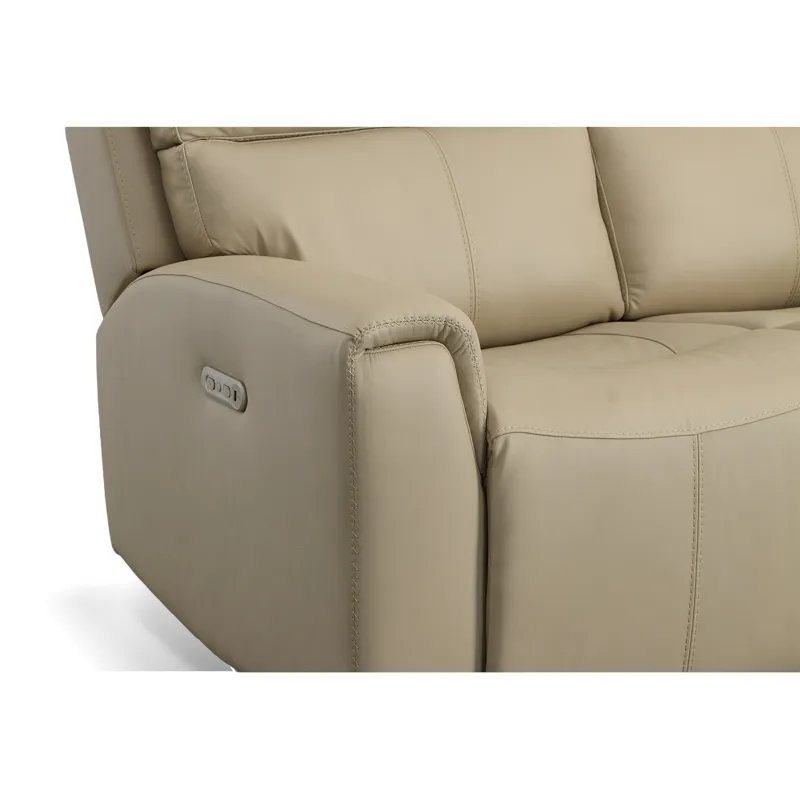 Power Reclining Loveseat with Power Headrests