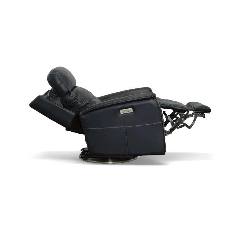 Power Swivel Recliner with Power Headrest