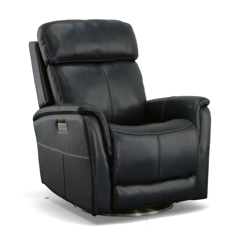 Power Swivel Recliner with Power Headrest