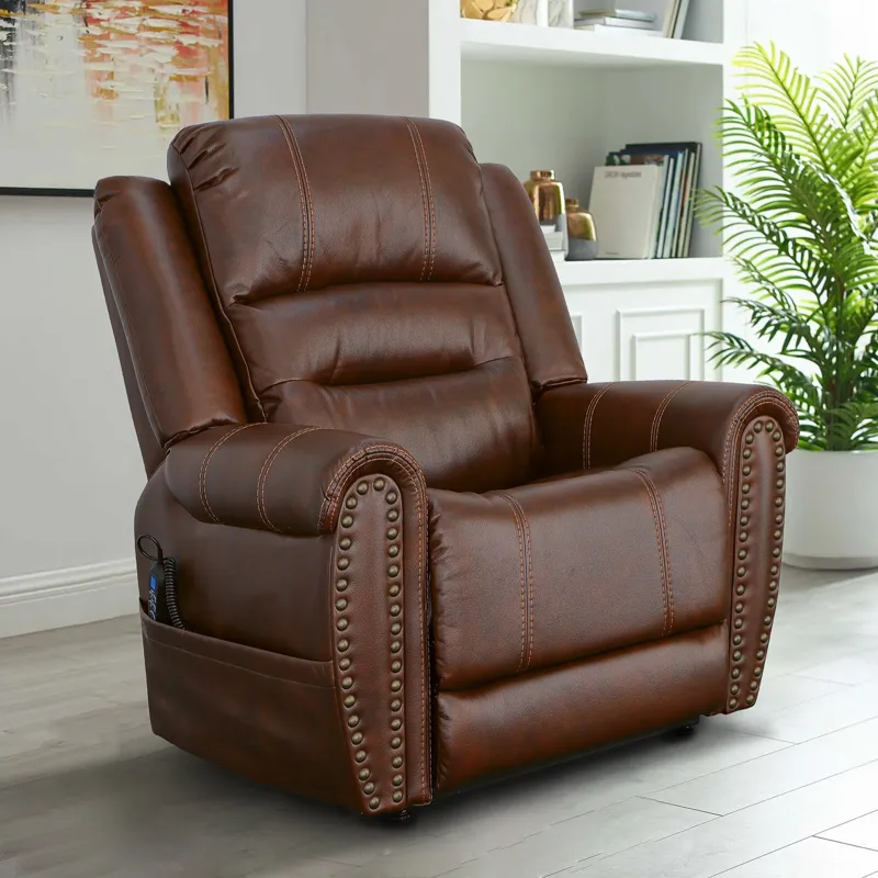 Power Lift Recliner with Right-Hand Control & Power Headrest