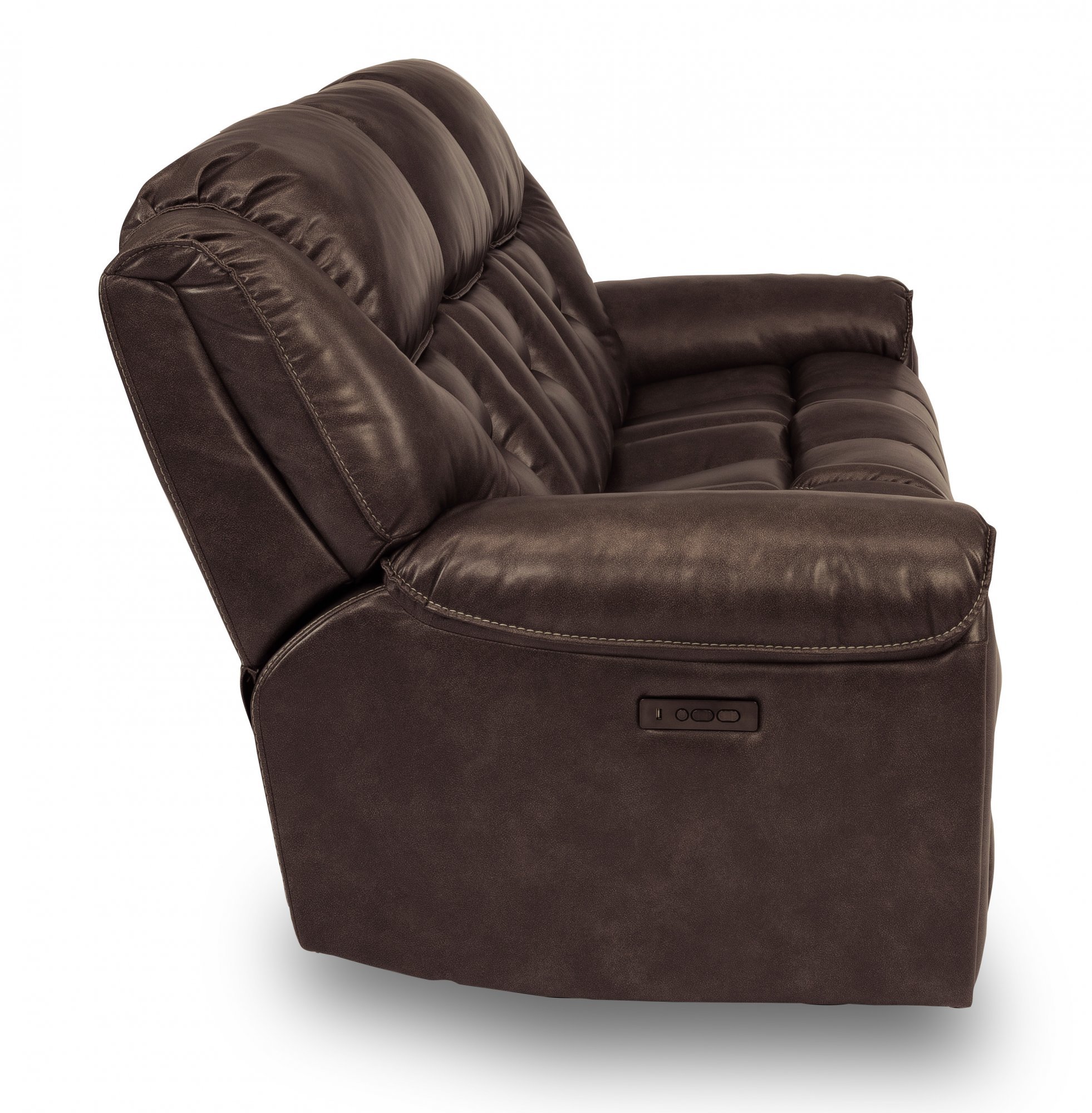 Buster Power Reclining Sofa with Power Headrests by Flexsteel Furniture