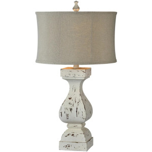 Eloise Table Lamp - White