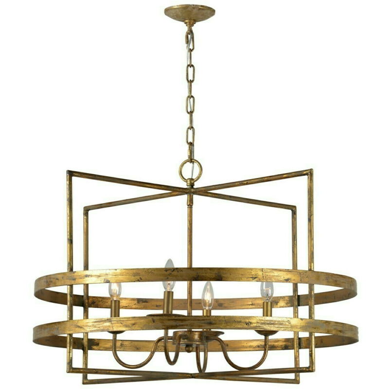 AVALON 4-LT CHANDELIER - Thumbnail 3