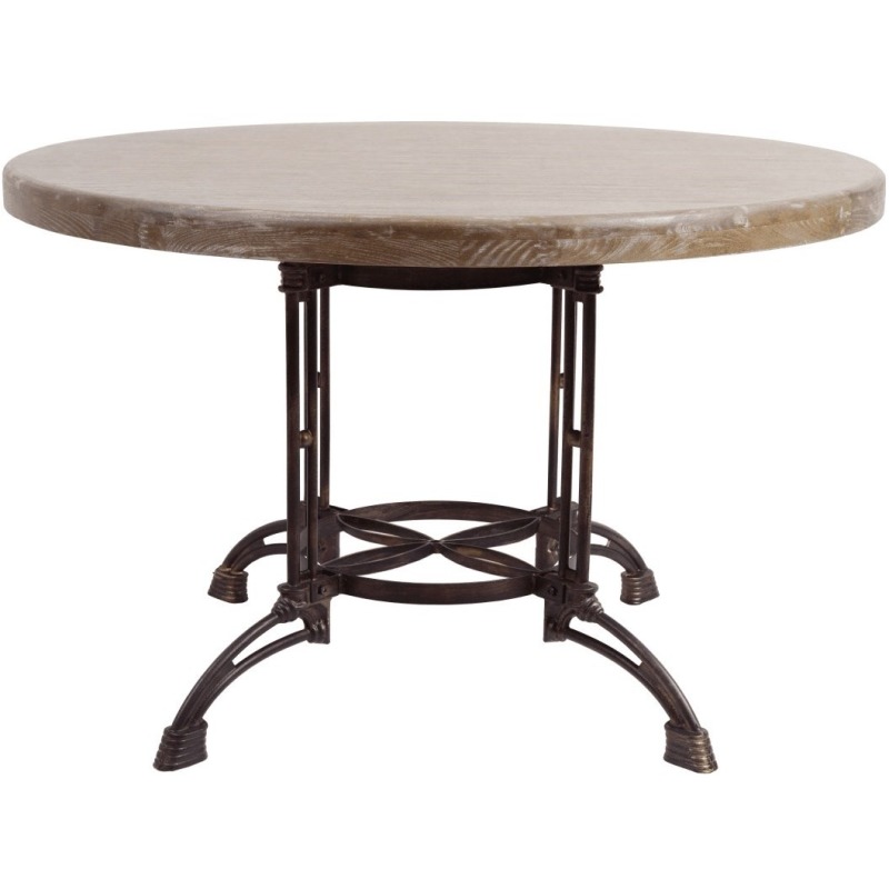 ROUND & METAL TABLE by Forty West Designs NIS107121777 Missouri Furniture