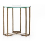 Marlow Naomi Glass End Table