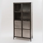 Element Cabinet-Nickel/Antique Nickel
