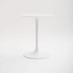 Tulip Side Table-White