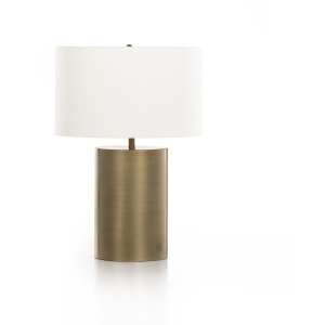 Cameron Table Lamp - Light Antique Brass