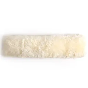 Lalo Lambskin Lumbar Pillow - White Lambskin
