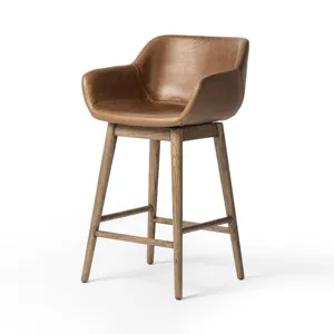 Hannah Swivel Counter Stool - Sonoma Chestnut 