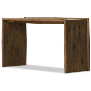 Glenview Console Table - Weathered Oak