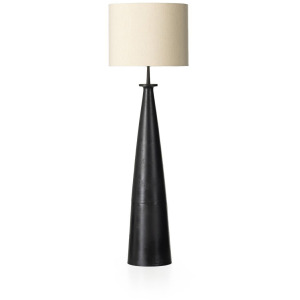 Innes Floor Lamp - Matte Black Cast Aluminum