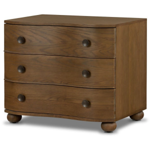 Tiago Nightstand - Toasted Oak Veneer