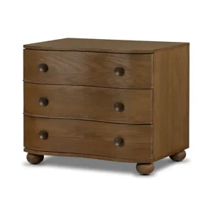 Tiago Nightstand - Toasted Oak Veneer