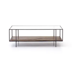 Byron Coffee Table - Dark Iron 