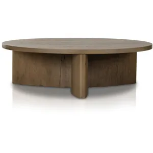 Toli Coffee Table - Rustic Grey Veneer