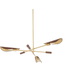 Astrid Chandelier - Antique Brass