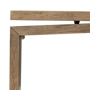 Matthes Console Table - 79" - Rustic Grey Veneer 