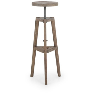 Addy Pedestal - Bleached Elm 