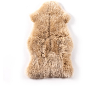 Lalo Lambskin Throw - Beige Lambskin