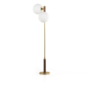 Colome Floor Lamp - Aged Brass