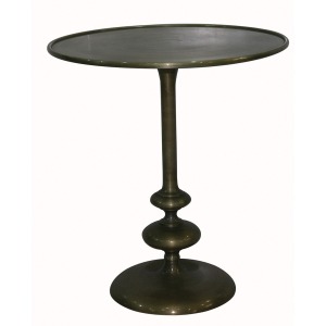 Marlow Matchstick Pedestal Table-Matte B