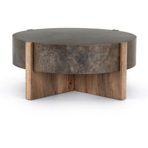Bingham Coffee Table - Rustic Oak Veneer