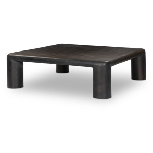 Targon Coffee Table - Bronzed Aluminum