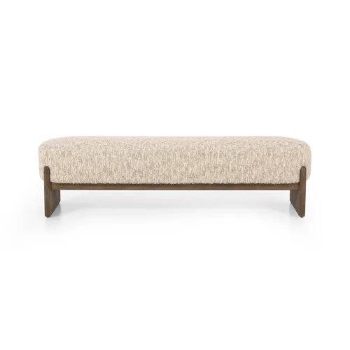 Kirby Accent Bench - Solema Cream
