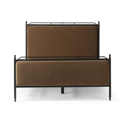 Leyla Bed Altair Mushroom - King