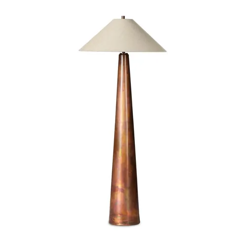 Romani Floor Lamp - Iridescent Acid Wash