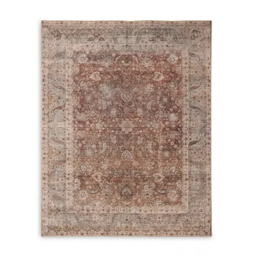Zari Rust Rug - 8' x 10'