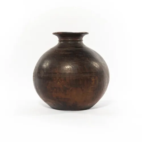Found Wooden Jar - Reclaimed Natural