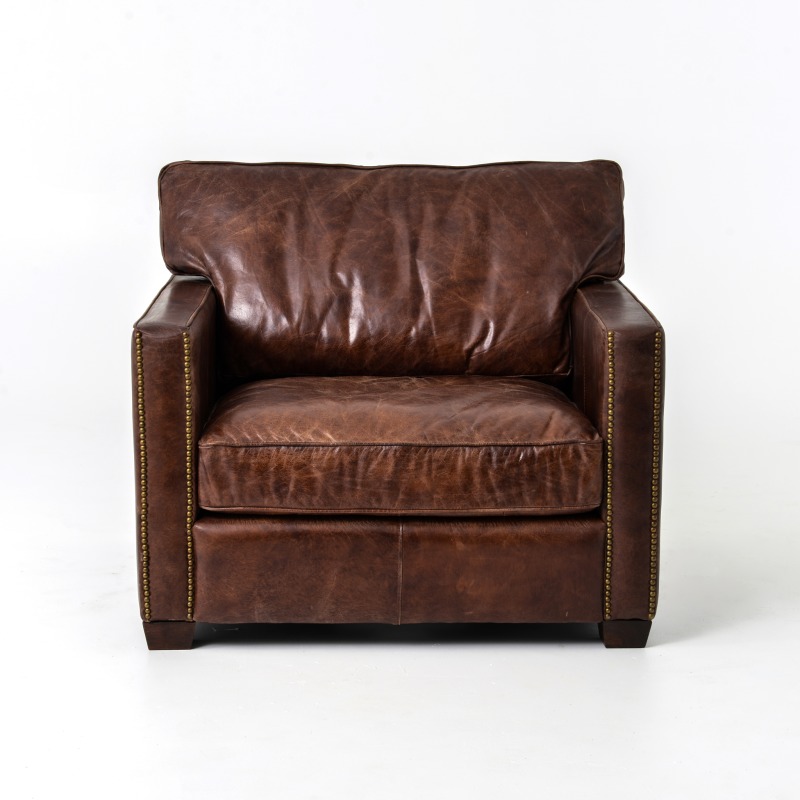 Larkin Club Chair Cigar By Four Hands Ccar 22 Willis