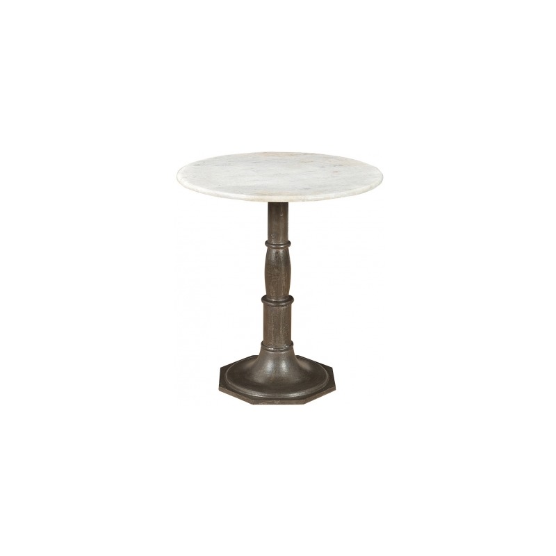 Lucy Side TableCarbon Wash, Marble Top NIS675509147 by Four Hands at