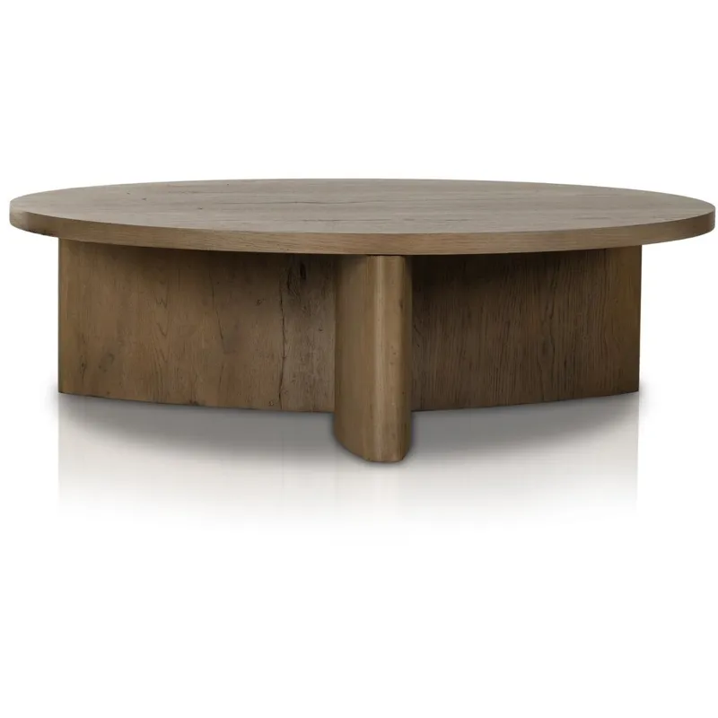 Toli Coffee Table - Rustic Grey Veneer
