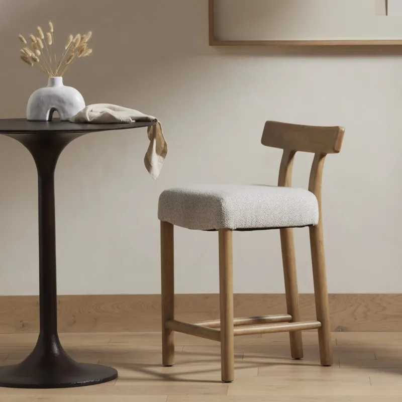 Simone Counter Table - Antique Rust