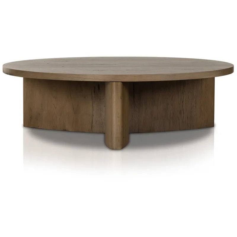 Toli Coffee Table - Rustic Grey Veneer