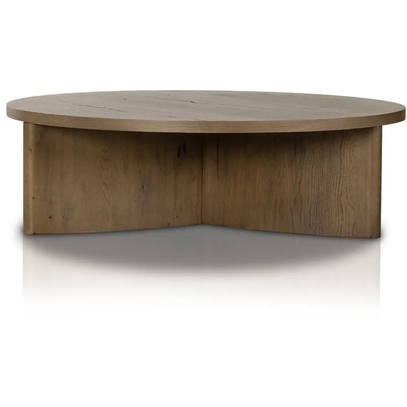 Toli Coffee Table - Rustic Grey Veneer