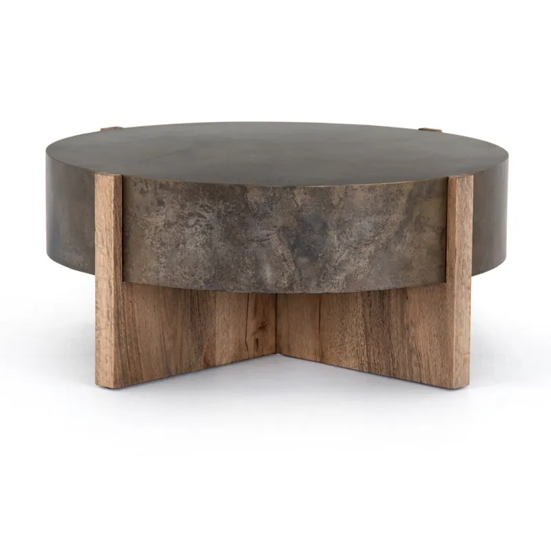 Bingham Coffee Table - Rustic Oak Veneer